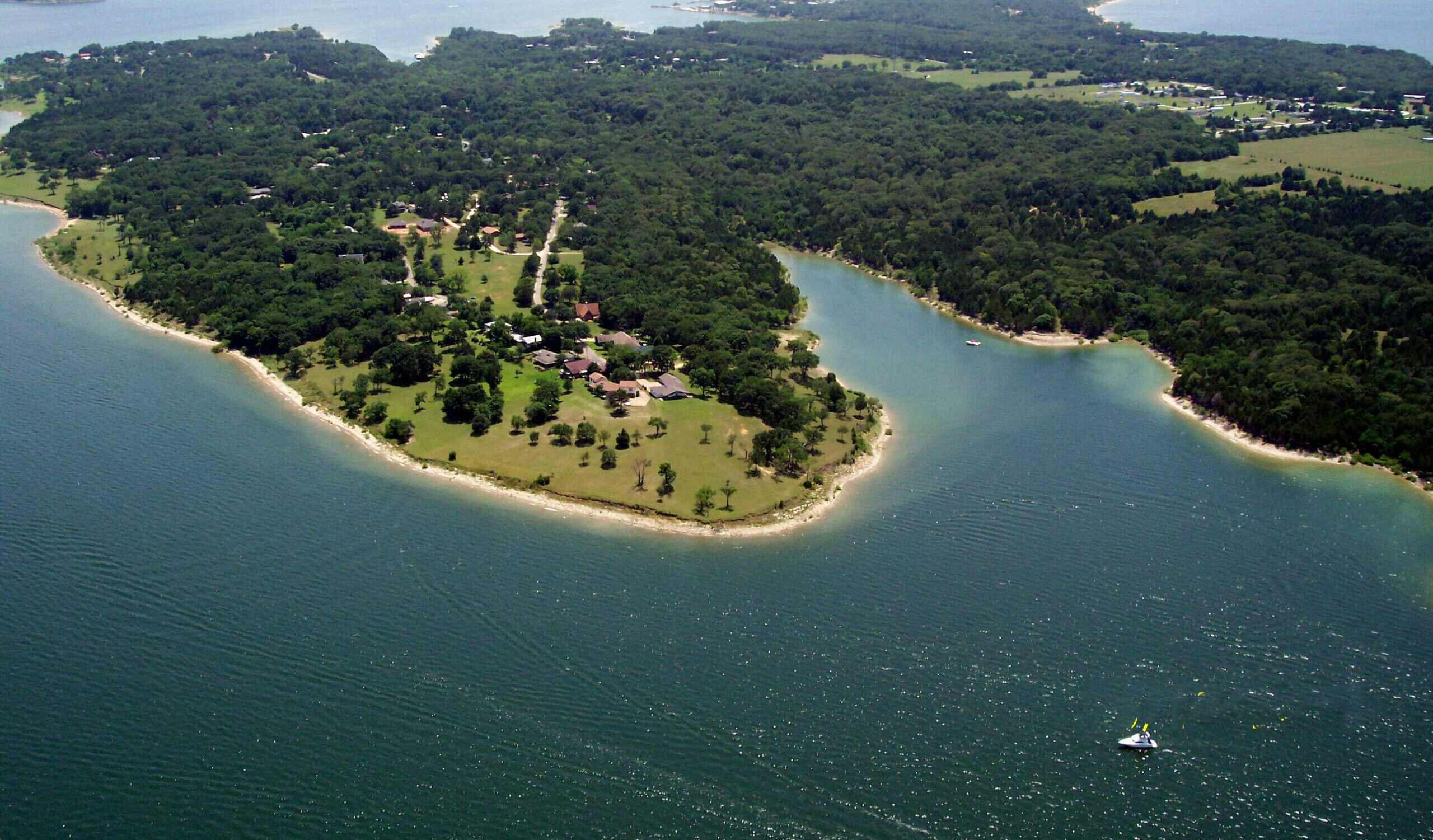 Lake Texoma shoreline